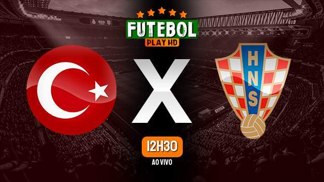 Assistir Turquia x Croácia ao vivo online 29/09/2022 HD