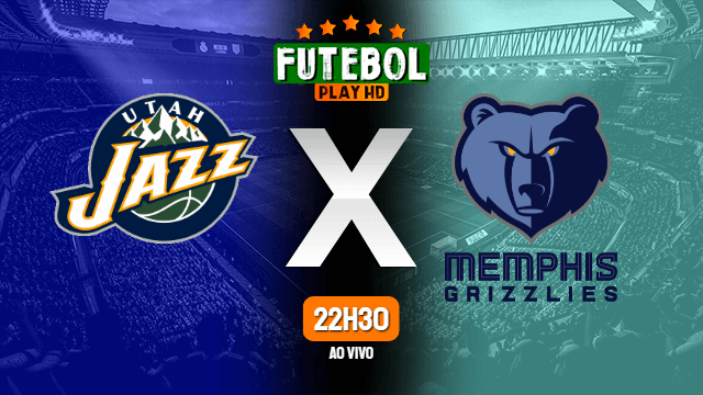 Assistir Utah Jazz x Memphis Grizzlies ao vivo online 23/05/2021 HD
